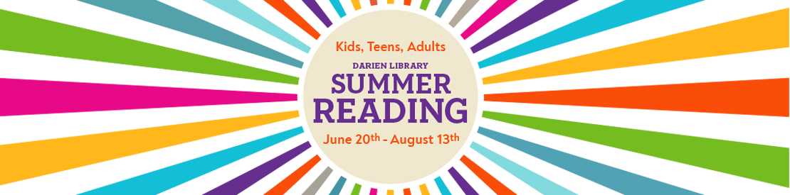 Darien Library Summer Reading banner