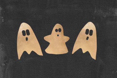 Three ghosts in a row