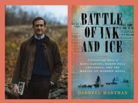 author darrell hartman and his book battle of ink and ice