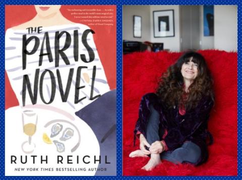 image of author Ruth Reichl and new new book, The Paris Novel