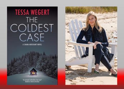 image of Tessa Wegert and her new book, The Coldest Case