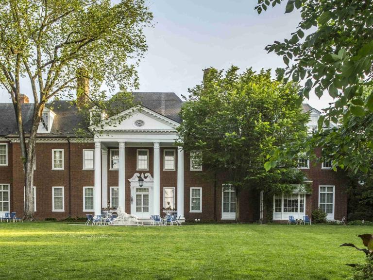 an image of hillwood estate, the home of marjorie merriweather post