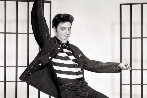 Elvis dancing