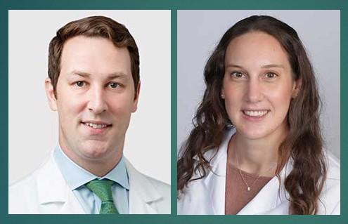 image of two Stamford Health doctors, Dr. Carl Cirino and Dr. Jaclyn McKenna