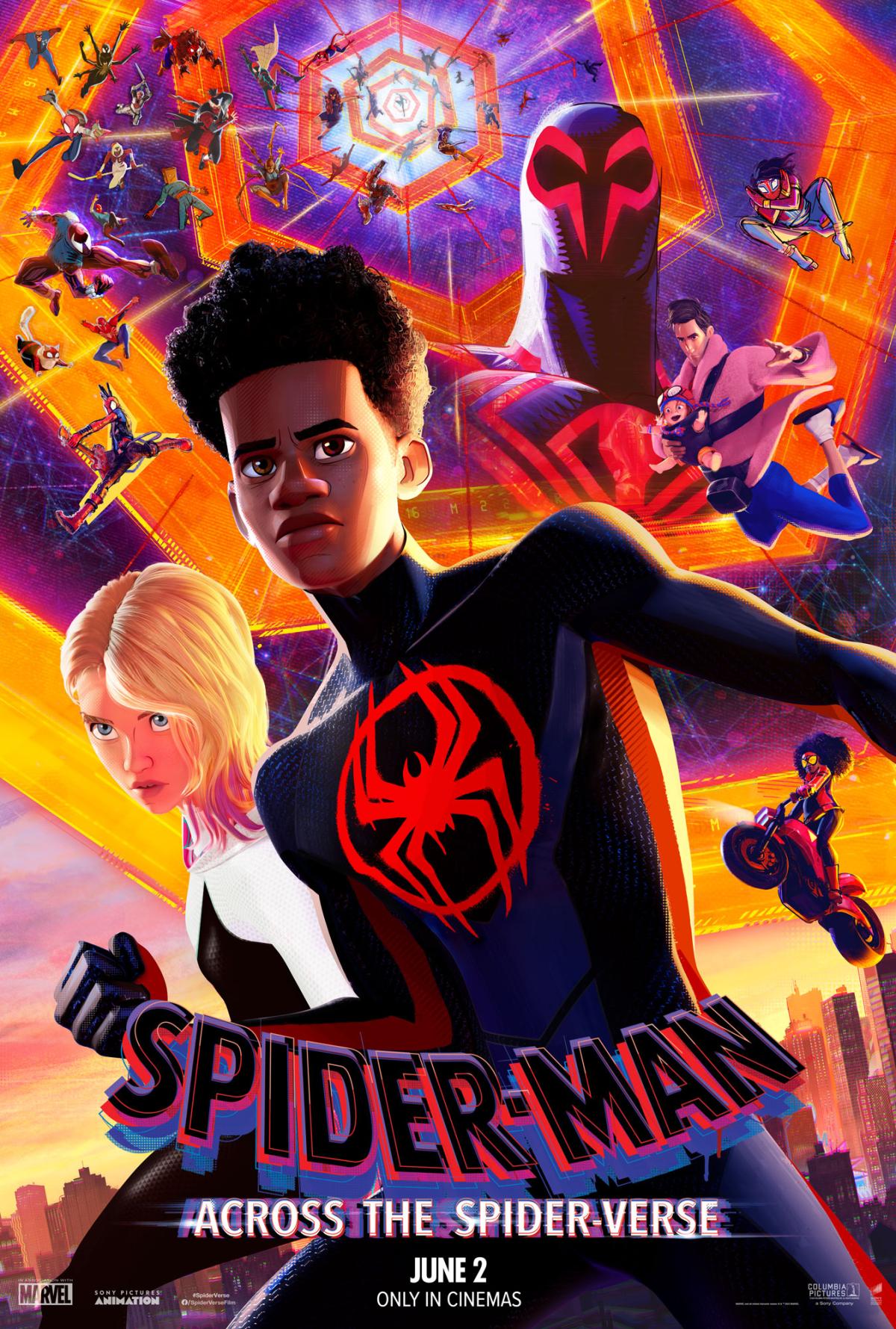 Movie Poster for Spider-Man Across the Spider-Verse