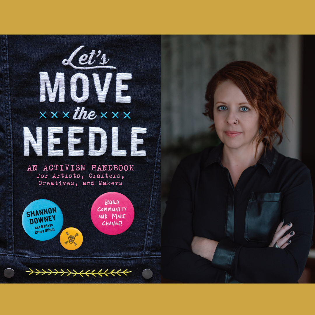 Cover for "Let's Move the Needle" and photo of author. 