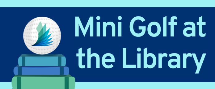 Mini Golf at the Library